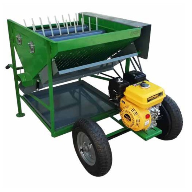 Ελαιοραβδιστικό τραπέζι με δόνηση 2 κυλίνδρων με κοχλία & κινητήρα Interpower 6,5HP ΕΛΑΙΟΡΑΒΔΙΣΤΙΚΑ ΜΗΧΑΝΗΜΑΤΑ 