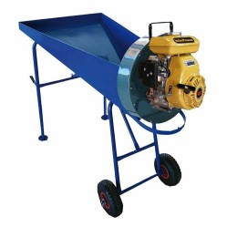 Olive petrol machines that throws the leaves away
