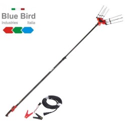 Ελαιοραβδιστικό τηλεσκοπικό Blue Bird EGEO 22-50AT 12V μπαταρίας Ιταλίας καρμπονικό Ελαιοραβδιστικό τηλεσκοπικό Blue Bird EGEO 22-50AT 12V μπαταρίας Ιταλίας καρμπονικό