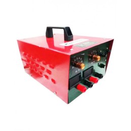 Convertor 230v to 12v for 2 machines with two digital voltometer