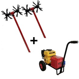 ΣΕΤ δυναμό Interpower 6,5 hp με 2 βέργες αχινό MSR32 διχαλωτό