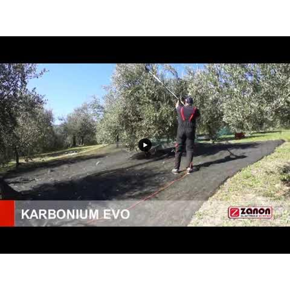 Ελαιοραβδιστικό Karbonium Evo Zanon Ιταλίας 33Volt ΕΛΑΙΟΡΑΒΔΙΣΤΙΚΑ ΜΗΧΑΝΗΜΑΤΑ 