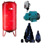 Pressure Pump Sets - Pressure Vessels - Accessories
