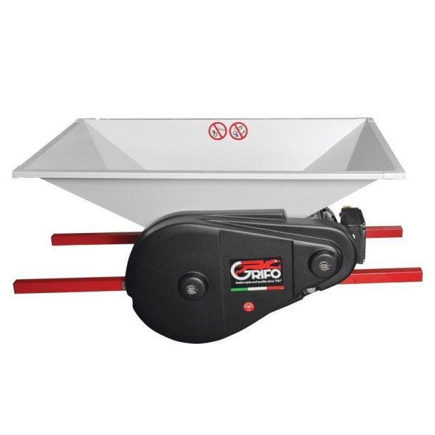 GRIFO PGE Σπαστήρας σταφυλιών με αναδευτήρα ηλεκτρικός 1.0 hp Οινοποιητικά μηχανήματα