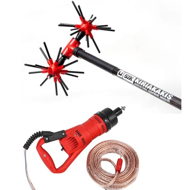 Ελαιοραβδιστικό SIK32 με ελαφρύ κοντάρι carbon με 32 καρμπονικά ραβδάκια ΕΛΑΙΟΡΑΒΔΙΣΤΙΚΑ ΜΗΧΑΝΗΜΑΤΑ 