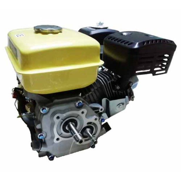 Interpower engine with 2 axels 168F 6,5HP Petrol - Diesel engines