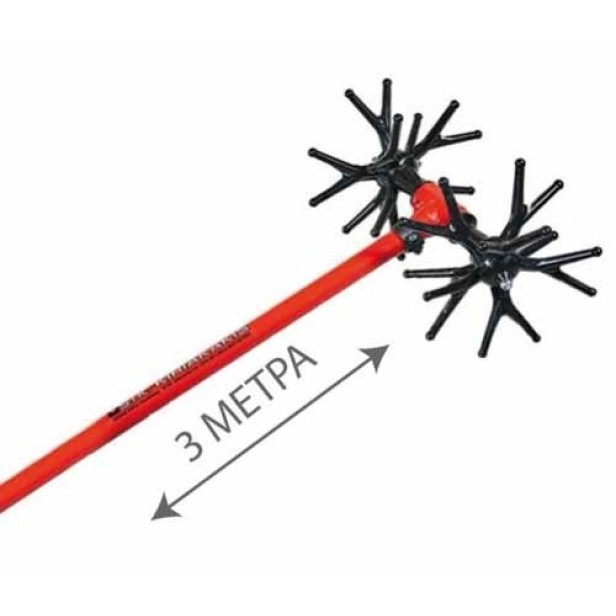 Ραβδιστική βέργα Αχινός διχαλωτός MSR32 3 ΜΕΤΡΑ με μοτέρ ΕΛΑΙΟΡΑΒΔΙΣΤΙΚΑ ΜΗΧΑΝΗΜΑΤΑ 