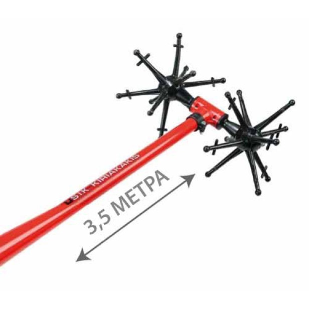 Ραβδιστική βέργα Αχινός διχαλωτός MSR 20- 3,5 ΜΕΤΡΑ με μοτέρ ΕΛΑΙΟΡΑΒΔΙΣΤΙΚΑ ΜΗΧΑΝΗΜΑΤΑ 