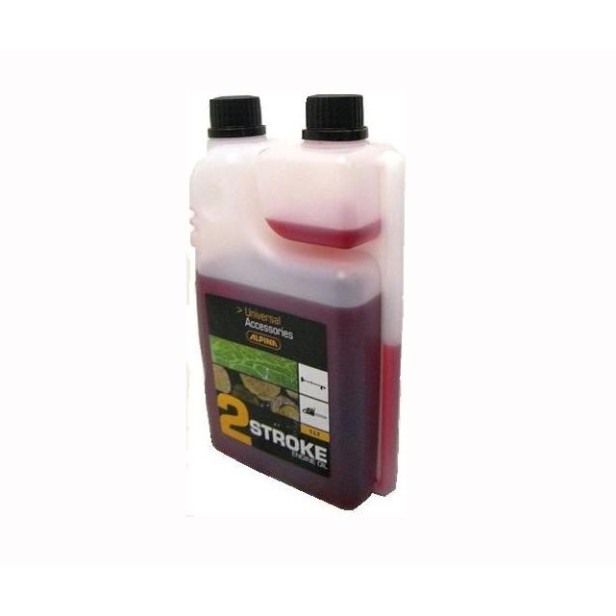 Λάδι μίξης ALPINA 2Τ 1λίτρο με δοσομετρητή για δίχρονους κινητήρες Λάδια - Γράσσα - Λιπαντικά - Γρασσαδόροι