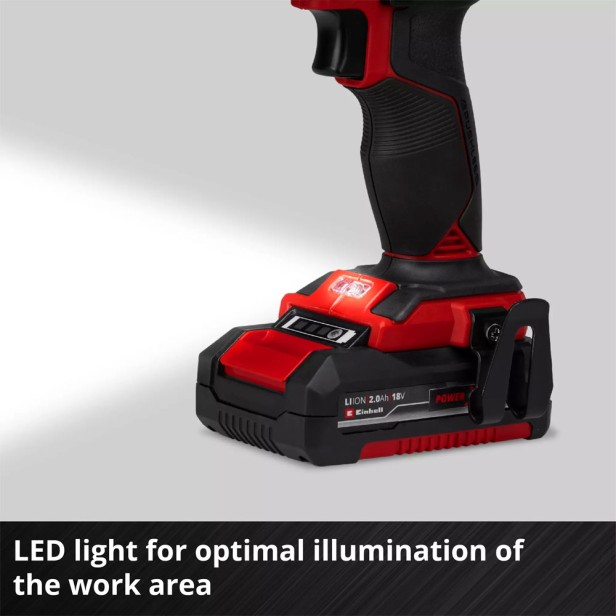 Battery Drill Driver Einhell TC-CD 18/35 Li with 4Ah Battery and Charger