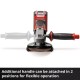 Battery Angle Grinder Einhell TE-AG 18/125-2 Li-Solo with 2,5Ah Battery and Charger