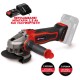 Battery Angle Grinder Einhell TE-AG 18/125-2 Li-Solo with 2,5Ah Battery and Charger