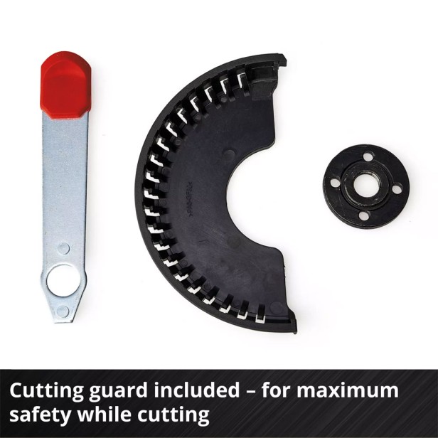 Battery Angle Grinder Einhell TE-AG 18/125-2 Li-Solo with 2,5Ah Battery and Charger