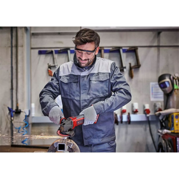 Battery Angle Grinder Einhell TE-AG 18/125-2 Li-Solo with 2,5Ah Battery and Charger