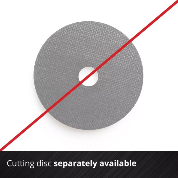 Battery Angle Grinder Einhell TE-AG 18/125-2 Li-Solo with 2,5Ah Battery and Charger