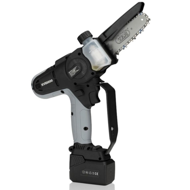 Αλυσοπρίονο μπαταρίας κλαδευτικό VOLPI KVS 5500 5" 12,5cm με 2 μπαταρίες 4AH Αλυσοπρίονα βενζίνης, ρεύματος & μπαταρίας