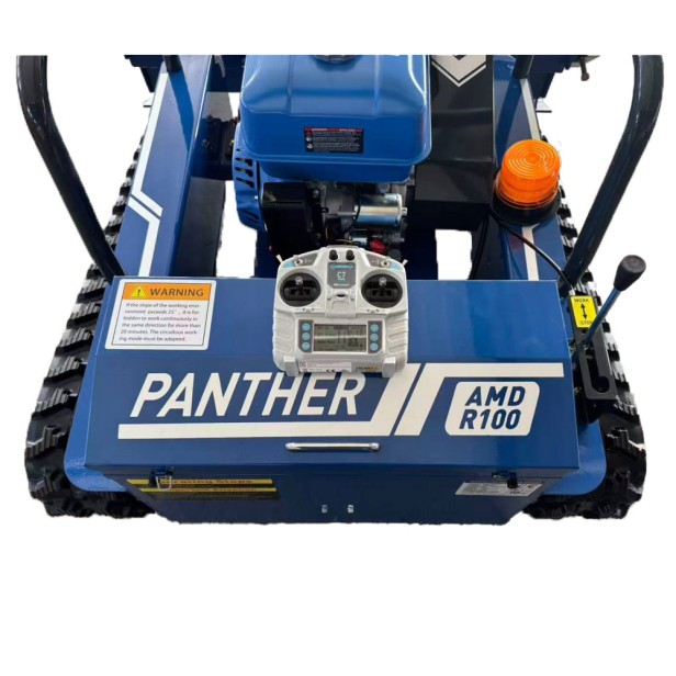 Gasoline Destroyer Remote Controlled Panther AMD R100 REMOTE HYBRID 15 HP electric starter with hammers edition