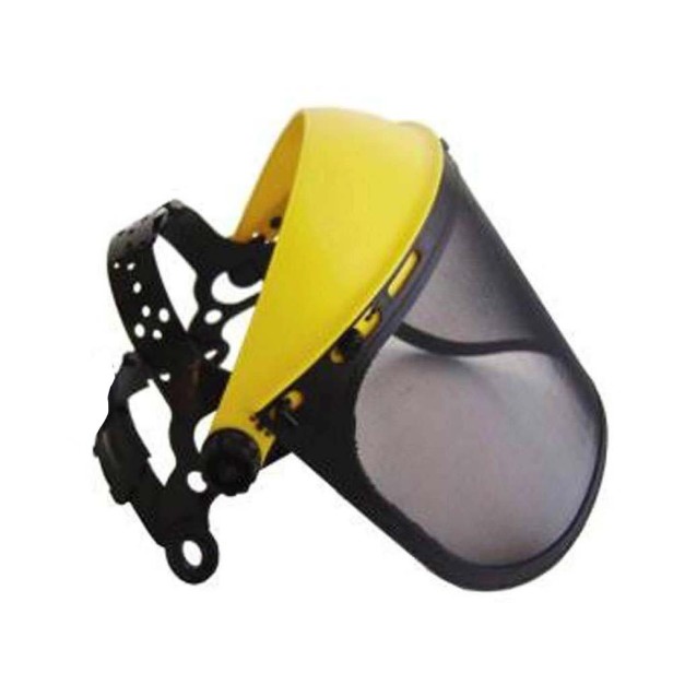 Protection mask with aluminum net & easy adjustable adaption on the head Brushcutters Accessories