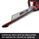 Hedge trimmer Einhell GE-CH 18/60 Li with Battery and Charger Hedgecutters