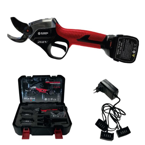 Battery Pruner Βlue Βird ps22-38 Hand Shears  - Saws - Electric scissors