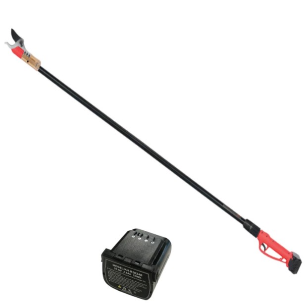 Fixed-Length 220cm Pruning Lopper Blue Bird HPS 22-220 with 24V 2.5Ah Battery Hand Shears  - Saws - Electric scissors