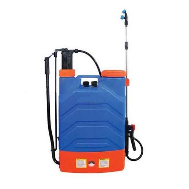 Ψεκαστήρας πλάτης διπλής ενέργειας-μπαταρίας και χειροκίνητος 16Λίτρα 8Ah ENDLESS  Ψεκαστήρες - θειωτήρες - σπορείς/λιπασματοδιανομείς