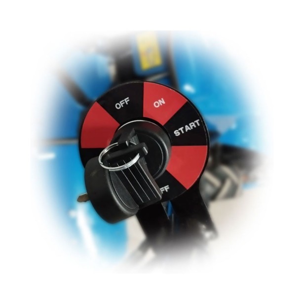 Diesel engine cultivator 15hd - 7hp with starter motor and battery 3+2 SPEEDS