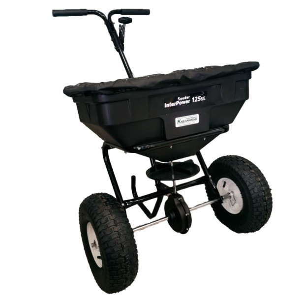 Σπορέας-λιπασματοδιανομέας Interpower 125se τροχήλατος 57 κιλών Ψεκαστήρες - θειωτήρες - σπορείς/λιπασματοδιανομείς