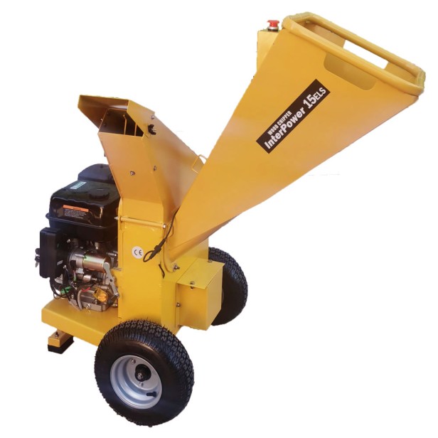 Θρυμματιστής κλαδιών βενζίνης Interpower 15HP ΜΕ ΜΙΖΑ με 3 μαχαίρια σε δίσκο Θρυμματιστές Κλαδιών - Κλαδοφάγοι
